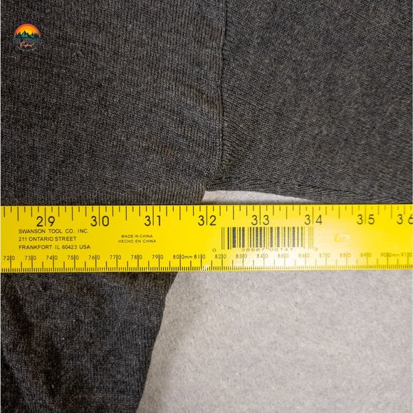 Sejour Cardigan Sweater Gray Wool Blend Knit Long Sleeve Plus Women's Size 1X - Picture 5 of 8